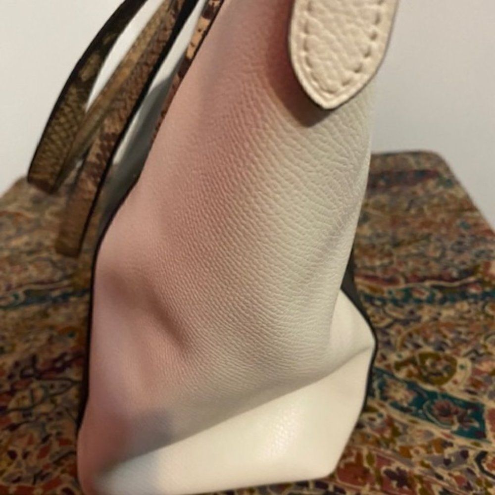 Coach Ava Tote Exotic Trim Leather - Picture 4 of 14